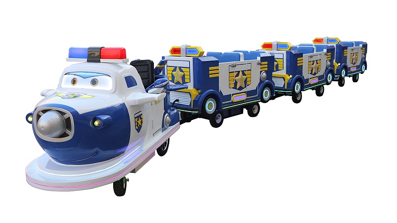 智樂包警長(zhǎng)無(wú)軌小火車